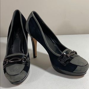 White house black market heeled shoes